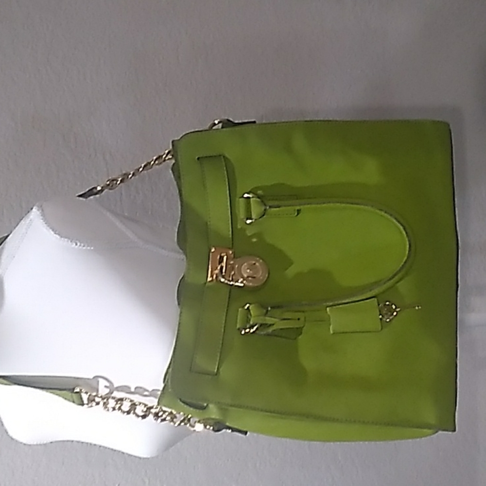 Micheal Kors, Green, leather purse